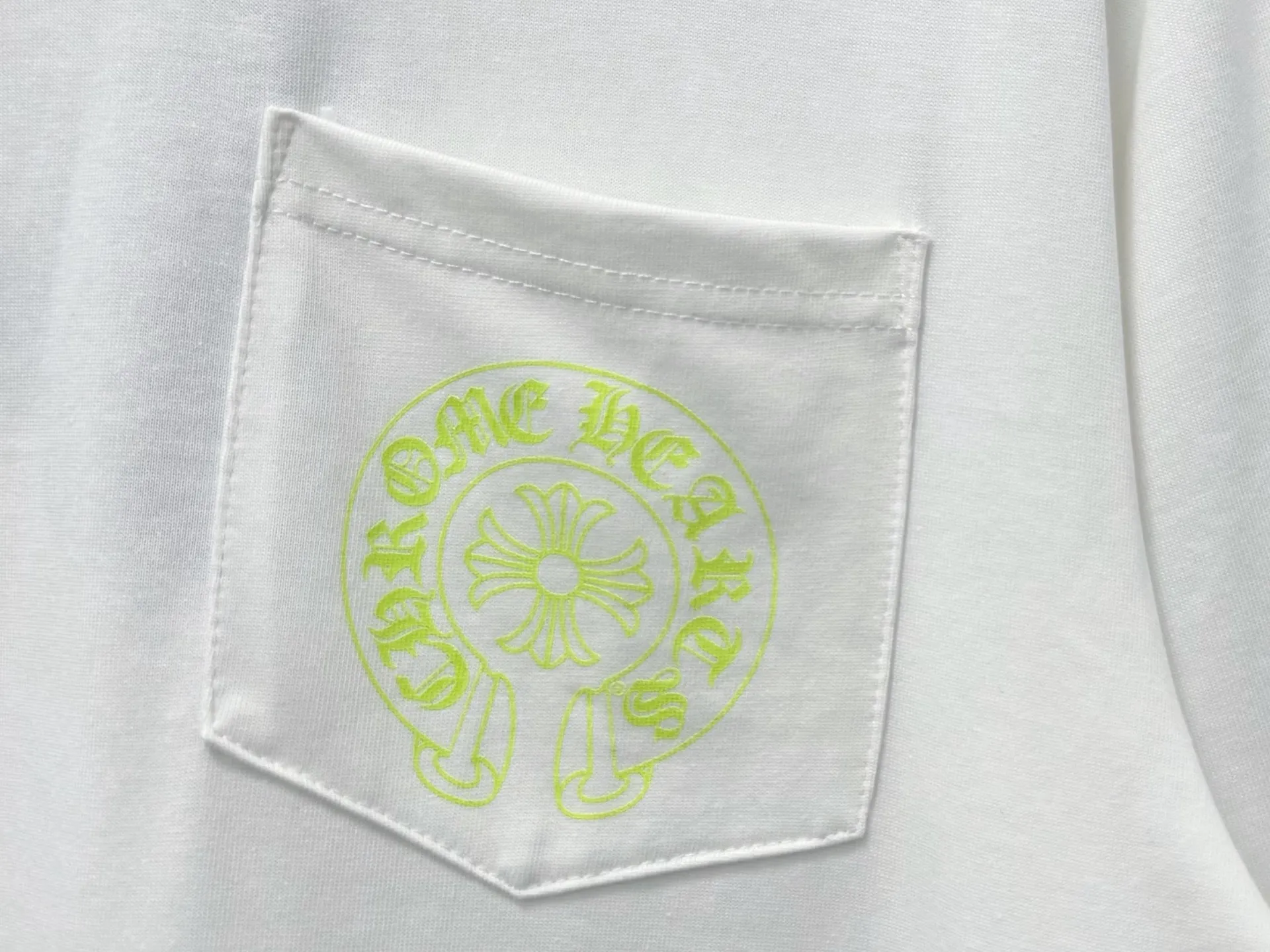 ￼ 【Chrome Hearts】 25ss T Same Style T Versatile : Black White Size：S-XL